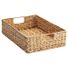 The Container Store Large Water Hyacinth Tray - Natural - 15-3/8" x 10-1/4" x 3-7/8" h