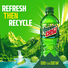 Mountain Dew Soda Bottle