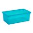 Small Our Tidy Box - Peacock - 7-1/2" x 13-1/4" x 4-3/4" h
