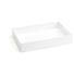 Poppin Medium White Accessory Tray