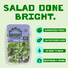 Bright Farms Green and Red Leaf Lettuces, Beet Greens, Assorted Baby Greens