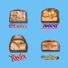 SNICKERS, TWIX, MILKY WAY & 3 MUSKETEERS Minis Milk Chocolate Bars Party Size Bulk