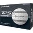 TaylorMade 2024 TP5x Stripe Golf Balls - White