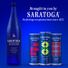 SARATOGA Collection Anatomy of a Peach Flavored Sparkling Spring Water, 12 fl oz, 6 Pack Cans