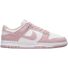 Nike Women's Dunk Low Shoes, Size 6.5, Medium/B Width - White/Particle Rose/White