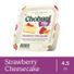 Chobani Greek Strawberry Cheesecake Yogurt