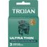 Trojan Ultra Thin Latex Lubricated Condoms For Men