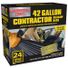 Contractor's Choice Black Outdoor Plastic Construction Trash Bag