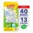 Glad ForceFlex Tall Kitchen Drawstring Trash Bags, 13 Gal, Gain Original with Febreze
