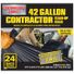 Contractor's Choice Black Outdoor Plastic Construction Trash Bag