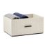 The Container Store Harmony Closet Storage Bin, 16 x 11 x 8 in - Natural Linen
