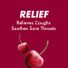 Halls Relief Cherry Cough Suppressant/Oral Anesthetic Menthol Drops