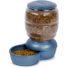 Petmate Gravity Feeder, Peacock Blue, 10 Pound