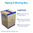 Lowe's Classic Small Cardboard Moving Box With Handle Holes, 16 x 12 x 12 Inch
