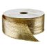 The Container Store Wonderland Wired Metallic Ribbon - Lame Gold - 1-1/2"