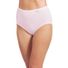 JOCKEY Women's Plus Size 100% Cotton Elance Brief - Ivory, Light & Pink Shadow