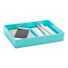 Poppin Medium Aqua Accessory Tray