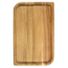 At Home Acacia Wood Rectangle Serving Tray