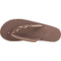 Rainbow Sandals Women's Flirty Braidy Flip-Flops - Dark Brown - L