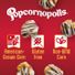 Popcornopolis Zebra 24 oz Bag, Caramel with Chocolatey Stripes Flavored Indulgent Popcorn