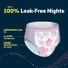 Goodnites Girls' Nighttime Bedwetting Underwear, Size Extra Large (95-140+ lbs)