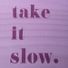 Series 8 Fitness Take it Slow Printed Yoga Mat - Purple