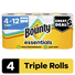Bounty Essentials Paper Towels Select-A-Size , 4 Count
