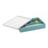 Poppin Medium Aqua Accessory Tray