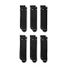 Nike Everyday Elevated Crew Socks, M - Black/White
