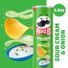 Pringles Sour Cream and Onion Potato Crisps, Lunch Snacks, 5.5 oz