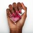 essie long-lasting nail polish, 8-free vegan, deep magenta, Chevron Trend