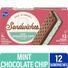 Kroger Mint Chocolate Chip Frozen Dairy Dessert Sandwiches