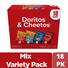 Frito Lay Doritos & Cheetos Mix Variety Pack, 18 Bags