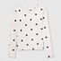 A New Day Women's Long Sleeve Fitted Jersey T-Shirt, L - Black/White Dot