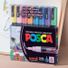 POSCA Fine Tip Glitter Paint Marker Set