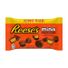 Reese's Minis Milk Chocolate Unwrapped King Size Peanut Butter Cups, Candy Bag, 2.5 oz