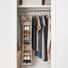 The Container Store 10-Compartment Wide Hanging Closet Organizer - Grey