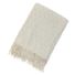 At Home Beverly Throw Blanket - Ivory