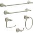 Delta Becker Spotshield Wall Mount Euro Toilet Paper Holder - Brushed Nickel
