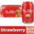 bubly Sparkling Water, Strawberry - Pack