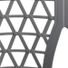 Adams Manufacturing Patio Stackable Frame Stationary Conversation Chair's with Solid Seat 8220-13-3700