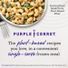 Purple Carrot Plant-Based Spinach Artichoke Cavatappi, Vegan Pasta, Frozen
