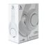 Bass Jaxx Superior Stereo Wired Headphones With Mic - White