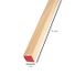Madison Mill 444513 1" Diameter x 36"L Square Poplar Dowel