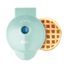 Dash Mini Waffle Maker in Aqua