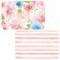 Conimar Floral Splash Reversible Flexible Plastic Placemats