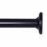 Sun Zero Tension 28" to 60" Adjustable Curtain Rod in Black