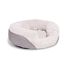 EveryYay Essentials Oval Cuddler Pet Bed, Small - Grey Diamond