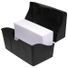 Innovative Storage Designs 300-Card Capacity Plastic Card File - Black - 4" x 6"