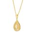 14kt Yellow Gold Pear Drop Pendant